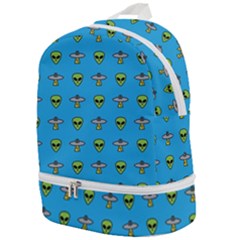 Alien Pattern Zip Bottom Backpack by Ket1n9