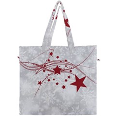 Christmas Star Snowflake Canvas Travel Bag by Ket1n9