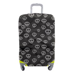 Skull Halloween Background Texture Luggage Cover (small) by Ket1n9