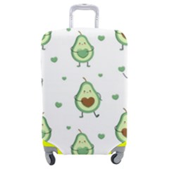 Cute Seamless Pattern With Avocado Lovers Luggage Cover (medium) by Ket1n9