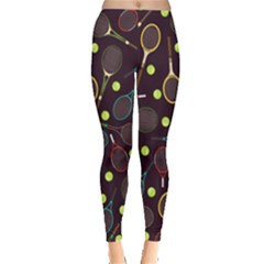 Tennis Day Leggings  by CoolDesigns