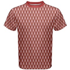 Indian Red Scales Fish Dragon Snake Cotton Tee by CoolDesigns