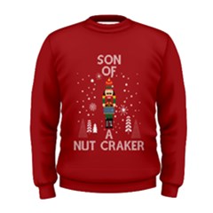 Red Nutcracker Christmas Xmas Mens Sweatshirt by CoolDesigns