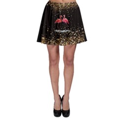 Starry Dark Skater Skirt by CoolDesigns