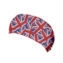 Sparkle Union Flag UK Red & Blue Yoga Headbands View1