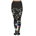 Colorful Clover Shamrock Handraw Tights View1