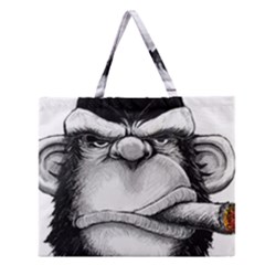 Png Huod Zipper Large Tote Bag by saad11