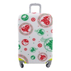 Christmas-texture-mapping-pattern-christmas-pattern-1bb24435f024a2a0b338c323e4cb4c29 Luggage Cover (small) by saad11