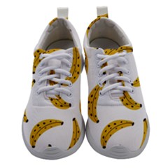 Banana Fruit Yellow Summer Women Athletic Shoes by Mariart