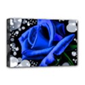 Blue Rose Bloom Blossom Deluxe Canvas 18  x 12  (Stretched) View1