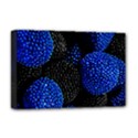 Berry, One,berry Blue Black Deluxe Canvas 18  x 12  (Stretched) View1