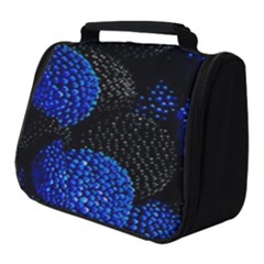 Berry, One,berry Blue Black Full Print Travel Pouch (small) by nateshop