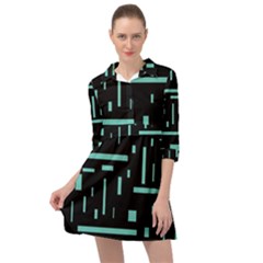 Rectangles, Cubes, Forma Mini Skater Shirt Dress by nateshop