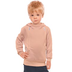 Peach Fuzz 2024 Kids  Hooded Pullover by dressshop