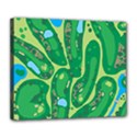 Golf Course Par Golf Course Green Deluxe Canvas 24  x 20  (Stretched) View1