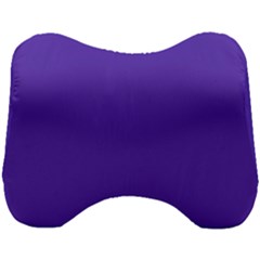 Ultra Violet Purple Head Support Cushion by bruzer