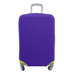 Ultra Violet Purple Luggage Cover (small) by bruzer