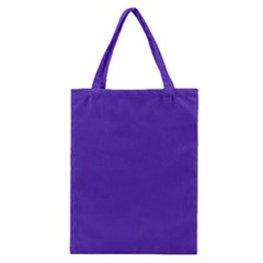 Ultra Violet Purple Classic Tote Bag by Patternsandcolors