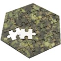 Camouflage Military Wooden Puzzle Hexagon View3