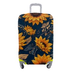 Flowers Pattern Spring Bloom Blossom Rose Nature Flora Floral Plant Luggage Cover (small) by Maspions