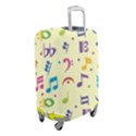 Seamless Pattern Musical Note Doodle Symbol Luggage Cover (Small) View2