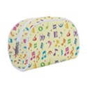 Seamless Pattern Musical Note Doodle Symbol Make Up Case (Small) View1