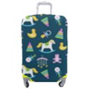 Cute Babies Toys Seamless Pattern Luggage Cover (Medium) View1