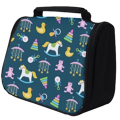 Cute Babies Toys Seamless Pattern Full Print Travel Pouch (big) by Apen