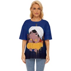 Sinbad Oversized Basic T-shirt by Skittledust