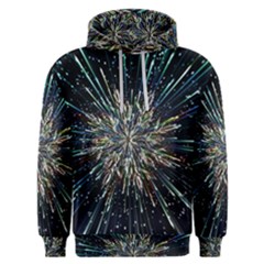 Ice Crystal Background Shape Frost Men s Overhead Hoodie by Maspions