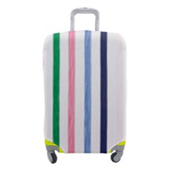 Stripes Pattern Abstract Retro Vintage Luggage Cover (small) by Maspions