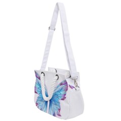 Butterfly-drawing-art-fairytale  Rope Handles Shoulder Strap Bag by saad11