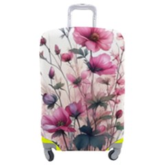 Flora Floral Flower Petal Luggage Cover (medium) by Maspions