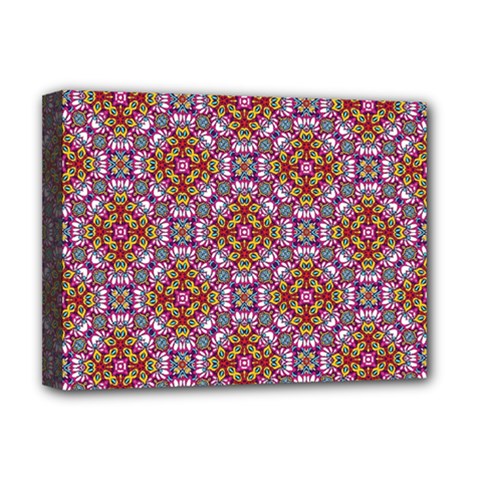 Pattern Mandala Seamless Deluxe Canvas 16  X 12  (stretched)  by Maspions
