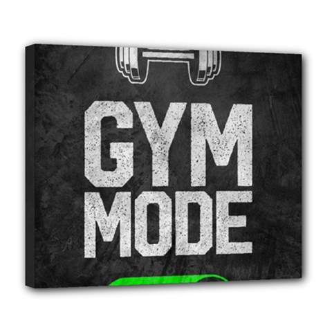 Gym Mode Deluxe Canvas 24  X 20  (stretched) by Store67