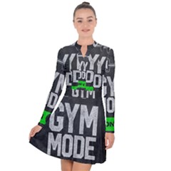 Gym Mode Long Sleeve Panel Dress by Store67