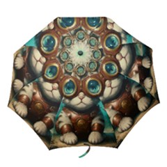 Underwater Explorer Folding Umbrellas by CKArtCreations