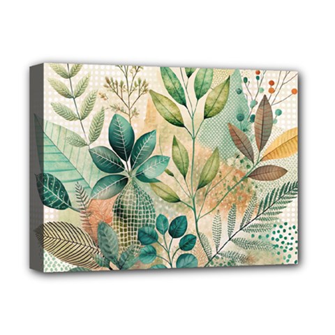 Flowers Spring Deluxe Canvas 16  X 12  (stretched)  by Maspions