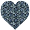 Blue Roses 1 Blue Roses 2 Wooden Puzzle Heart View1