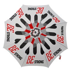 Be Strong Hook Handle Umbrellas (medium) by Raju