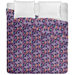 Trippy Cool Pattern Duvet Cover Double Side (california King Size) by designsbymallika