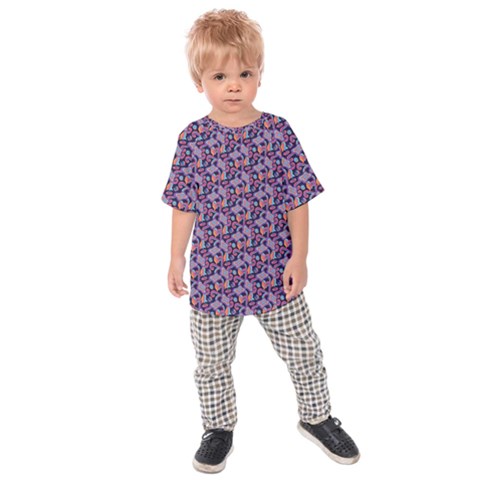 Trippy Cool Pattern Kids  Raglan T-shirt by designsbymallika
