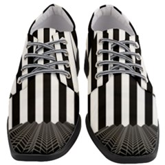 Stripes Geometric Pattern Digital Art Art Abstract Abstract Art Women Heeled Oxford Shoes by Proyonanggan
