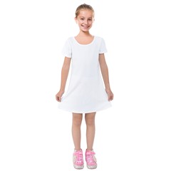 Kids  Short Sleeve Velvet Dress Icon