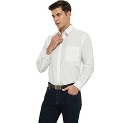 Men s Long Sleeve Pocket Shirt  Icon