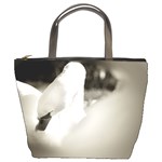 swan Bucket Handbag Front