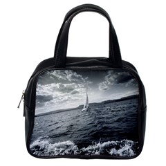 Sailing Single-sided Satchel Handbag by artposters
