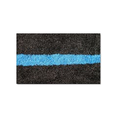 Black Blue Lawn Sticker 100 Pack (rectangle) by hlehnerer