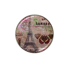 Girly Bee Crown  Butterfly Paris Eiffel Tower Fashion Golf Ball Marker 4 Pack (for Hat Clip) by chicelegantboutique