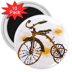 Tree Cycle 3  Button Magnet (10 Pack) by Contest1753604